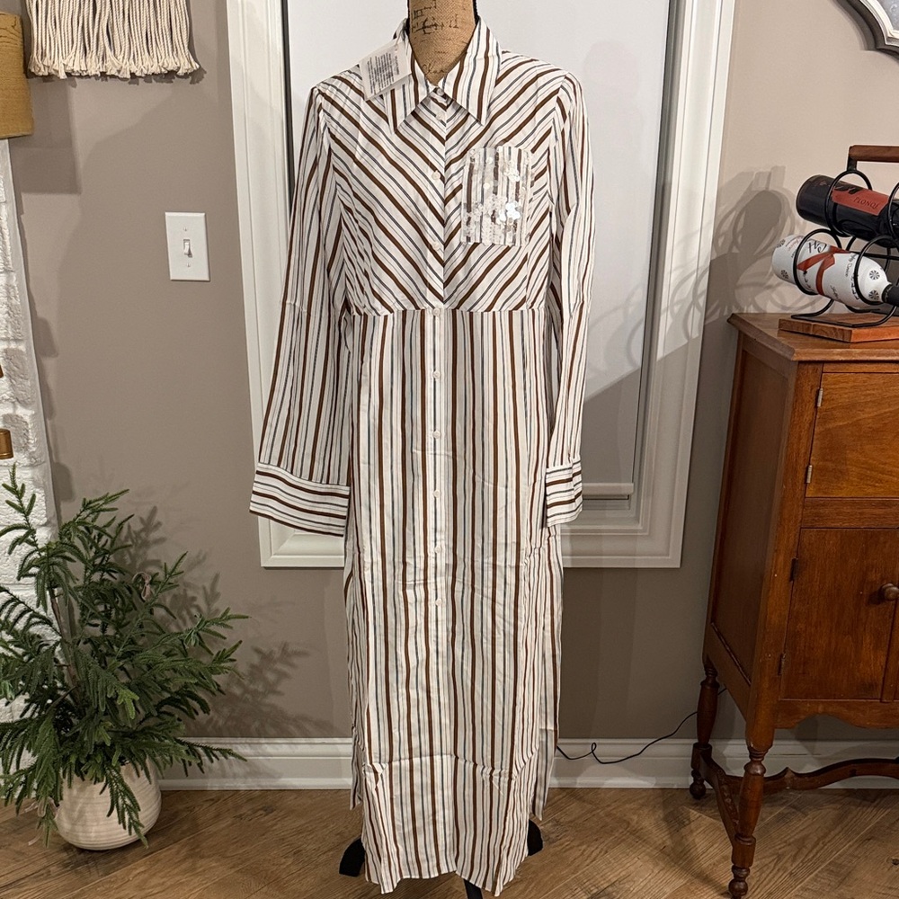 Striped Maxi Dress